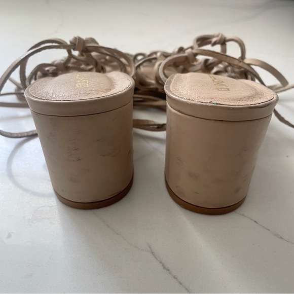 Nude Strappy Heel - Picture 3 of 4